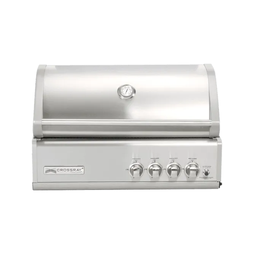 Crossray 4 Burner Gas BBQ Inbuilt