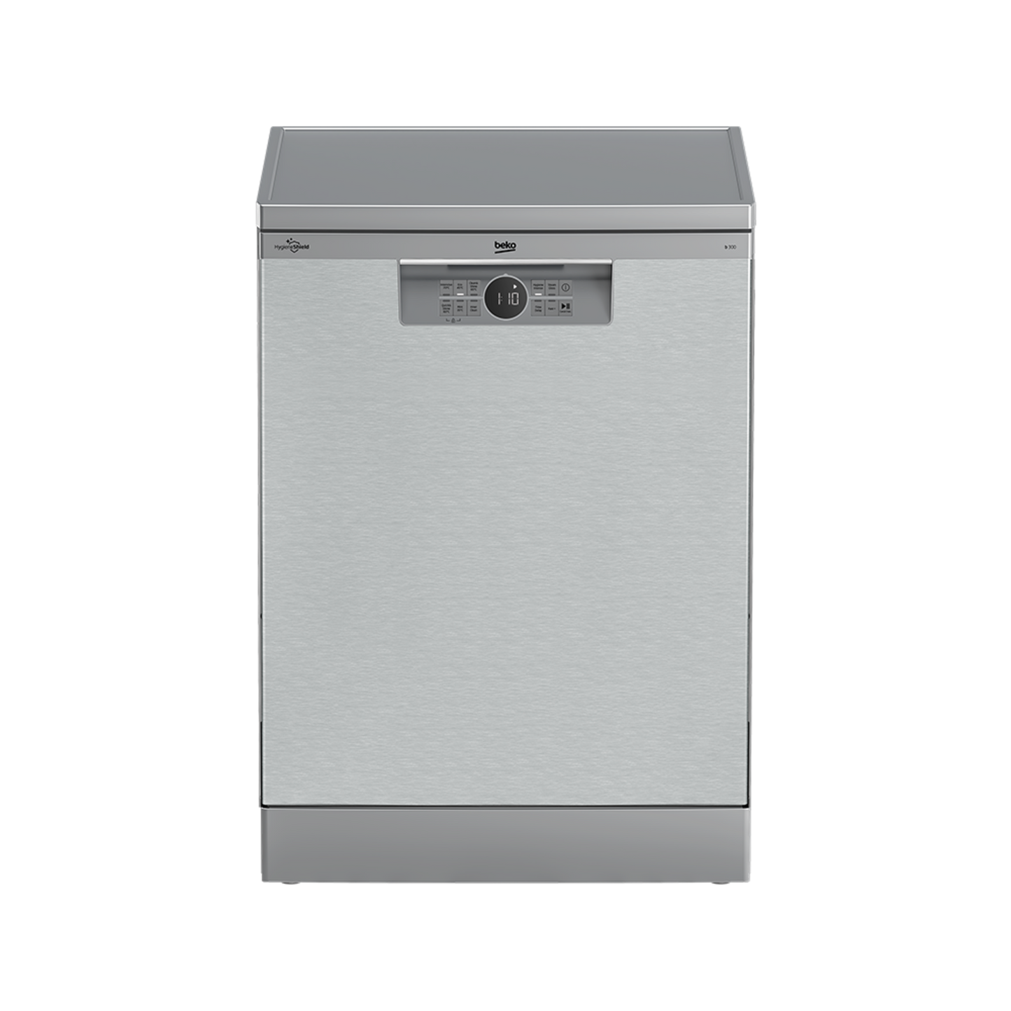 Beko Freestanding 14 Place Setting Platinum Steel Dishwasher