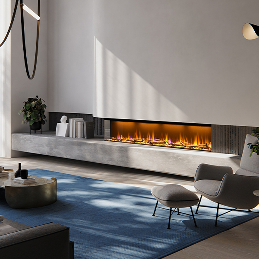 Real Flame IGNITE XL BOLD 2500 Alpine Forest Media