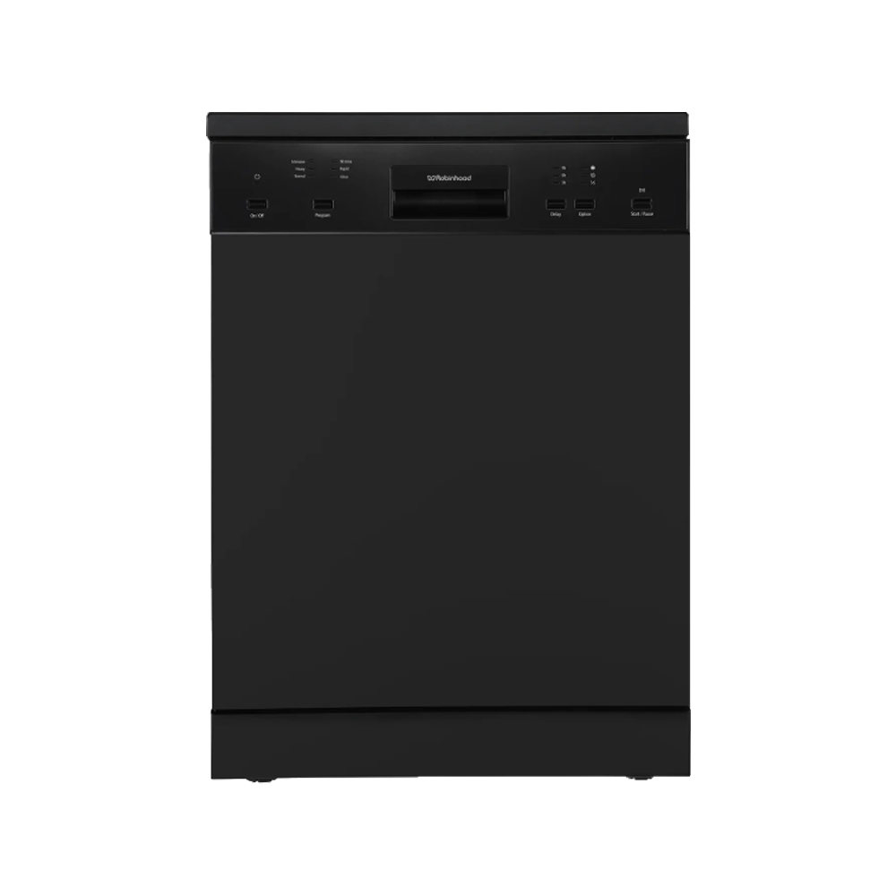 Robinhood 60cm Freestanding Black Dishwasher