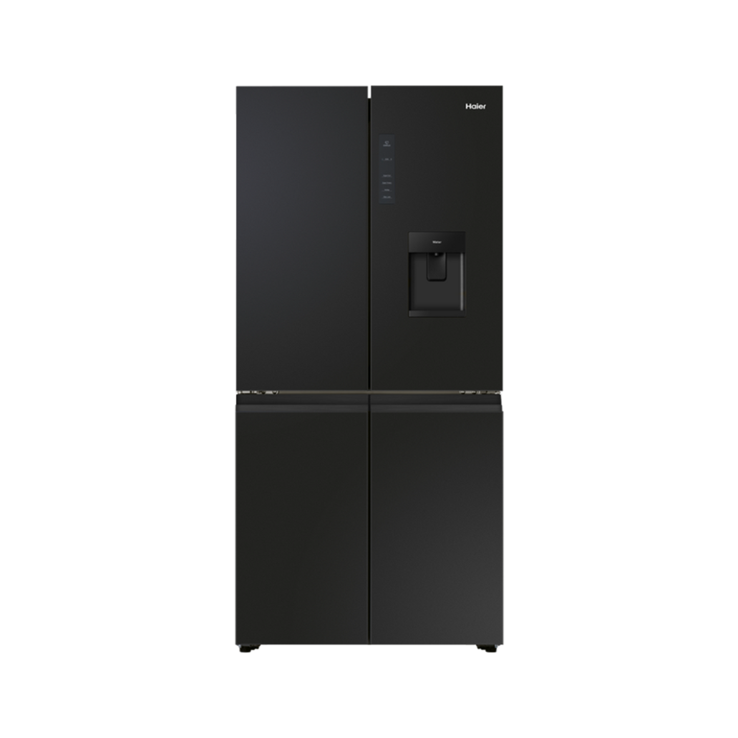 Haier 508L Quad Door Black Fridge/Freezer