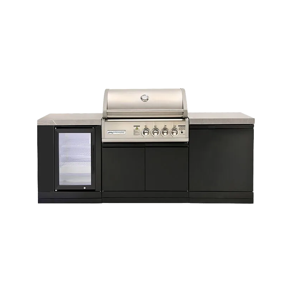 Crossray Compact 4 Burner Gas Outdoor Kitchen