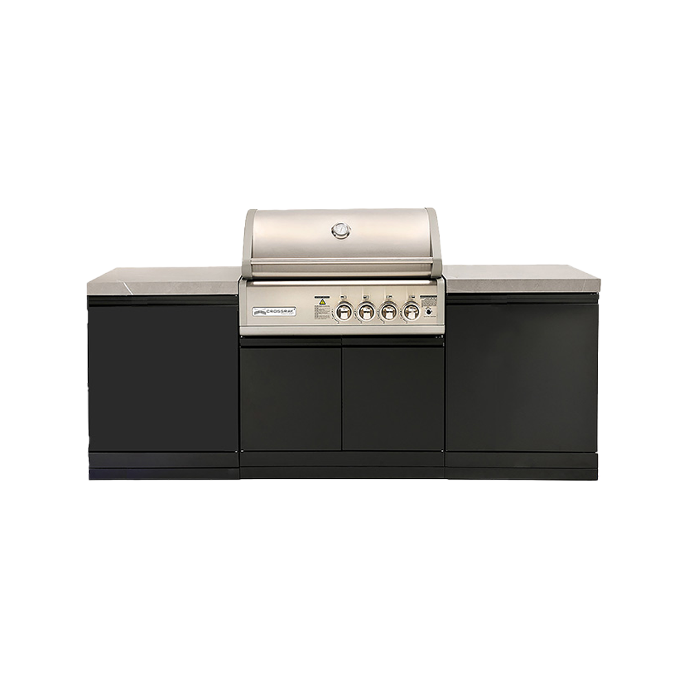 Crossray Compact 4 Burner Gas Outdoor Kitchen