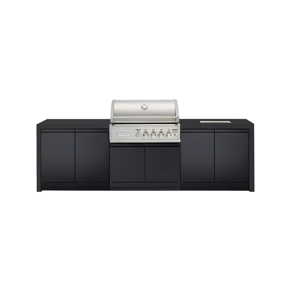 Crossray Premium 4B Outdoor Kitchens (Black)