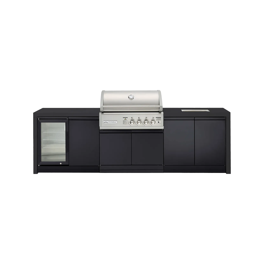 Crossray Premium 4B Outdoor Kitchens (Black)