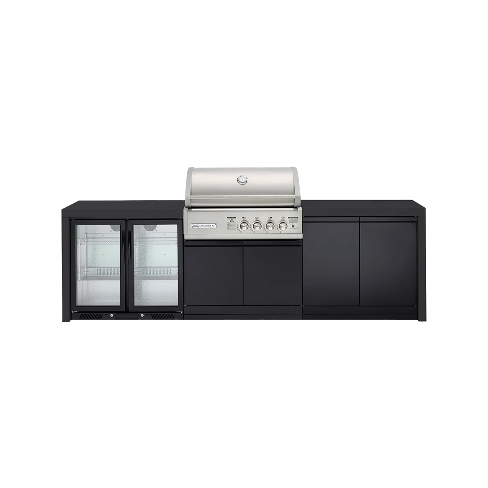 Crossray Premium 4B Outdoor Kitchens (Black)