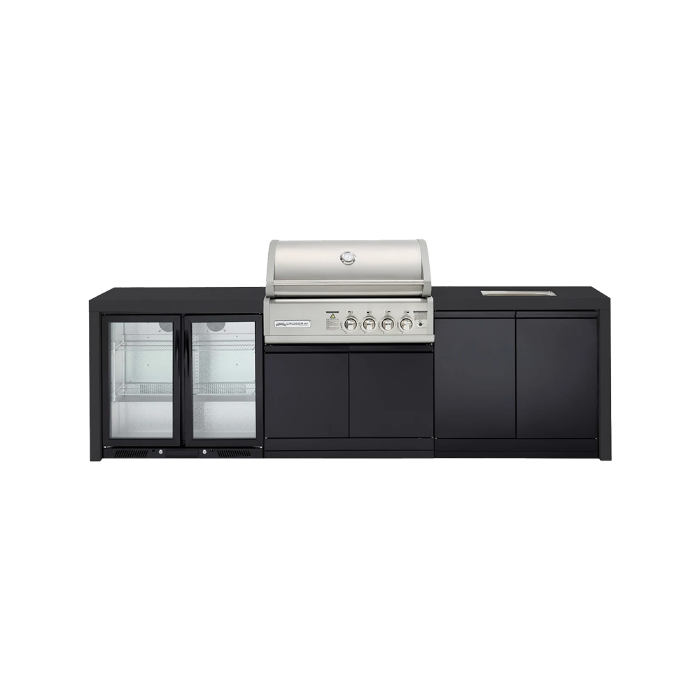 Crossray Premium 4B Outdoor Kitchens (Black)