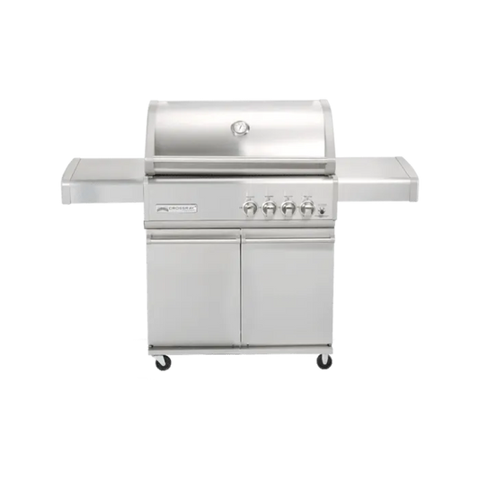 Crossray 4 Burner Gas BBQ with Trolley
