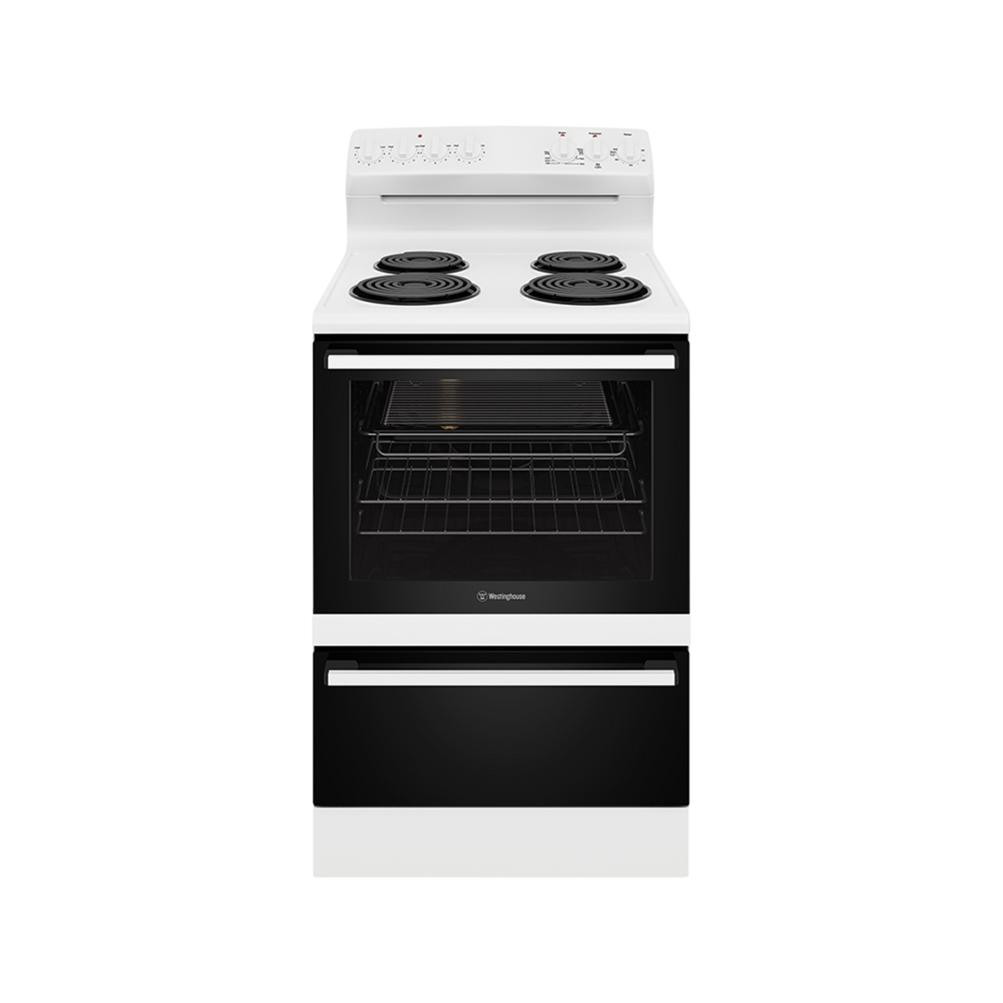 Westinghouse 60cm White Electric Freestanding Cooker